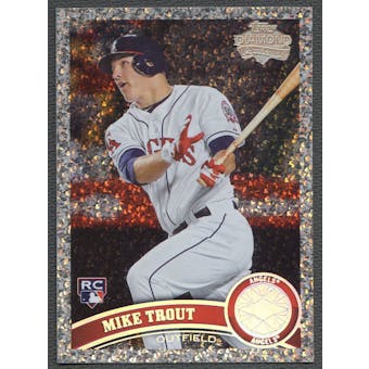 2011 Topps Update #US175 Mike Trout Diamond Anniversary Rookie
