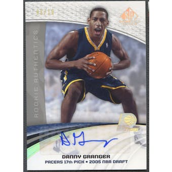 2005/06 SP Game Used #119A Danny Granger Rookie Auto #06/10