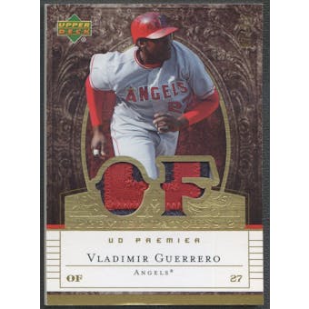 2007 Upper Deck Premier #VG2 Vladimir Guerrero Dual Gold Patch #07/44