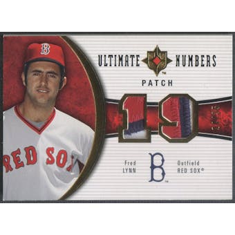 2006 Ultimate Collection #LY Fred Lynn Ultimate Numbers Patch #24/35