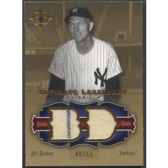2006 Ultimate Collection #BD2 Bill Dickey Legendary Materials Jersey #40/55