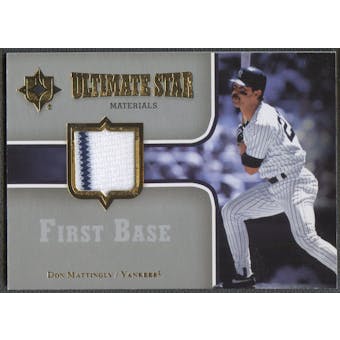 2007 Ultimate Collection #DM Don Mattingly Ultimate Star Materials Jersey
