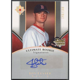 2006 Ultimate Collection #162 Jon Lester Rookie Auto #140/180