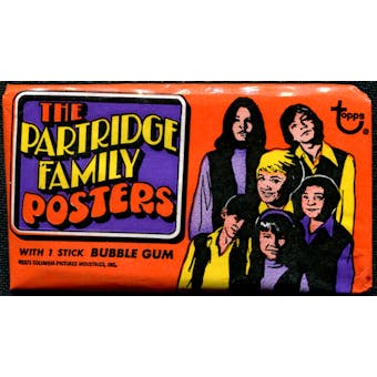 1971 Topps The Partridge Family Posters Wax Pack