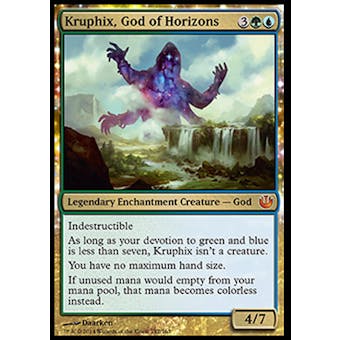 Magic the Gathering Journey into Nyx Single Kruphix, God of Horizons Foil NEAR MINT (NM)