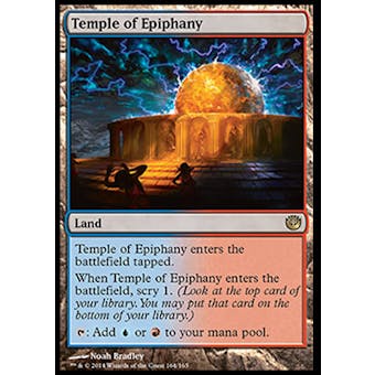 Magic the Gathering Journey into Nyx Single Temple of Epiphany Foil NEAR MINT (NM)