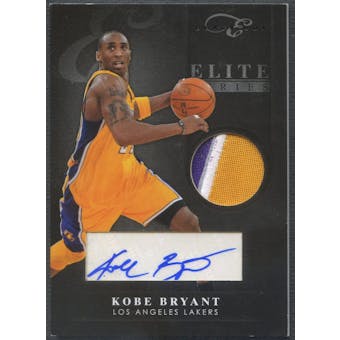 2010/11 Elite Black Box #51 Kobe Bryant Elite Series Materials Prime Signatures Patch Auto #1/5
