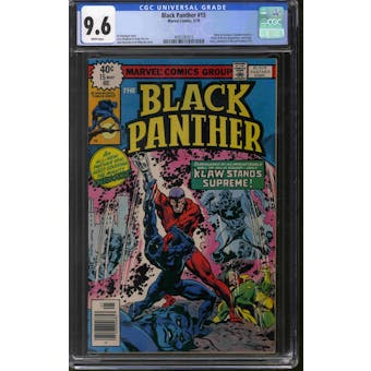 Black Panther #15 CGC 9.6 (W) *4097281015*