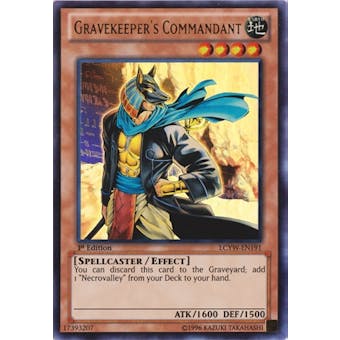 Yu-Gi-Oh Legendary Collection 1st Ed. Single Gravekeeper's Commandant Ultra Rare