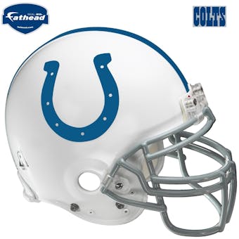 Fathead Indianapolis Colts Helmet Wall Graphic 4' x 4'