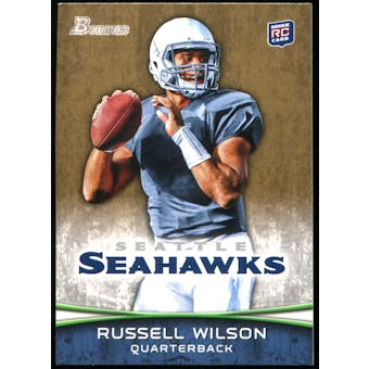 2012 Topps Bowman Gold #116 Russell Wilson RC