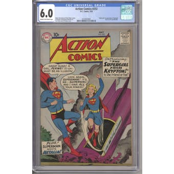 Action Comics #252 CGC 6.0 (C-OW) *4107655001*