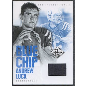 2012 Limited #1 Andrew Luck Blue Chip Shoe #18/49
