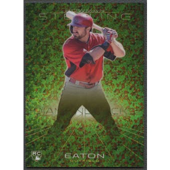 2013 Bowman Sterling #26 Adam Eaton Rookie Gold Canary Diamond Refractor #3/3