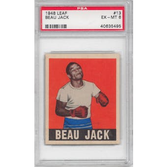 1948 Leaf Boxing #13 Beau Jack PSA 6 (EX-MT) *5495