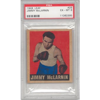 1948 Leaf Boxing #29 Jimmy McLarnin PSA 6 (EX-MT) *0395