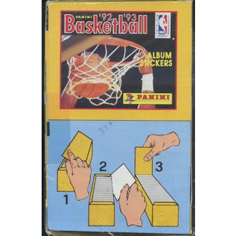 1992/93 Panini Basketball Sticker Box