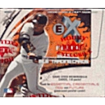 2002 Fleer Skybox E-X Baseball Hobby Box