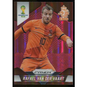 2014 Panini Prizm World Cup Prizms Red #32 Rafael van der Vaart /149