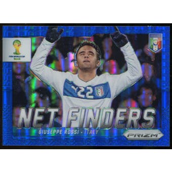 2014 Panini Prizm World Cup Net Finders Prizms Blue #16 Giuseppe Rossi /199