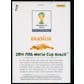 2014 Panini Prizm World Cup World Cup Posters Prizms #2 Brasilia