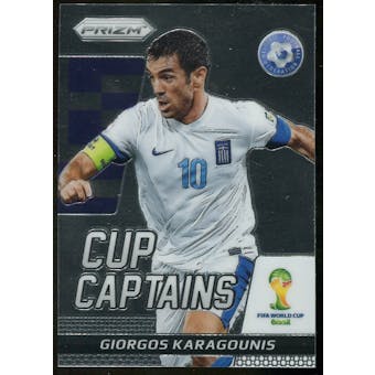 2014 Panini Prizm World Cup Cup Captains #11 Giorgos Karagounis