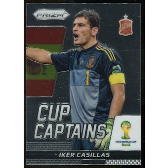 2014 Panini Prizm World Cup Cup Captains #14 Iker Casillas