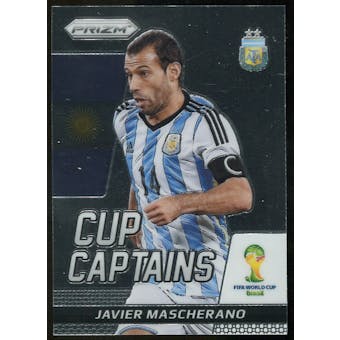 2014 Panini Prizm World Cup Cup Captains #16 Javier Mascherano