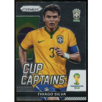2014 Panini Prizm World Cup Cup Captains #28 Thiago Silva