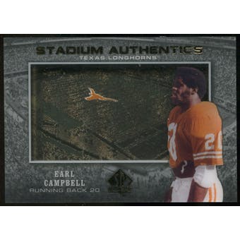 2012 Upper Deck SP Authentic Stadium Authentics #SAEC Earl Campbell