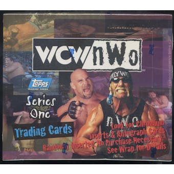 WCW/NWO Series 1 Wrestling Hobby Box (Topps 1998)
