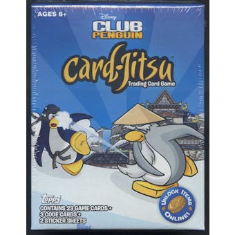 Topps Club Penguin Card-Jitsu Factory Sealed Box