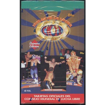 Idolos De La Lucha Primera Edicion CMLL Wrestling Box (Topps 1993)