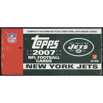 2007 Topps Football Factory Set (Box) (New York Jets)