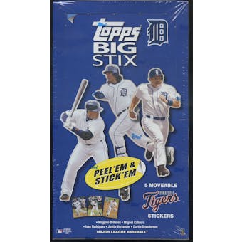 2008 Topps Big Stix Baseball Detroit Tigers Box