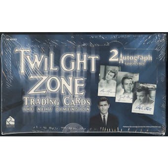 Twilight Zone The Next Dimension Trading Cards Box (Rittenhouse 2000)