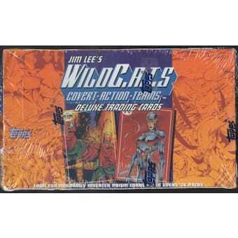 Jim Lee's WildC.A.T.S. Trading Card Box (1993 Topps)