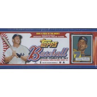 2006 Topps Factory Set Baseball Retail (Box) (Target) (Mickey Mantle Edition)