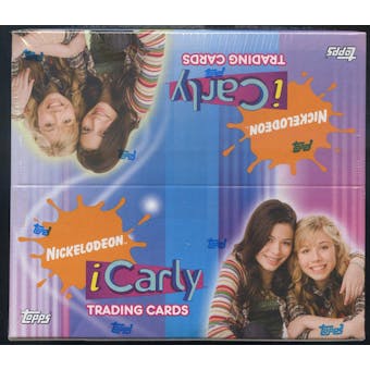 iCarly Nickelodeon Trading Card Box (2008 Topps)