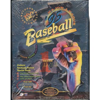 1995 Topps Stadium Club Series 1 Baseball Rack Box