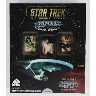 Star Trek The Original Series In Motion Hobby Box (1999 Rittenhouse)
