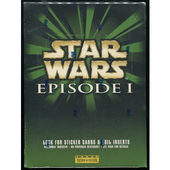 Star Wars Episode 1 Widevision 36-Pack Box (1999 Topps)