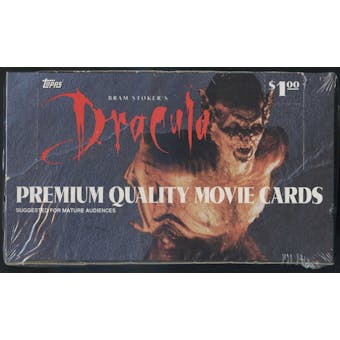 Bram Stoker's Dracula Premium Quality Movie Cards Box (1992 Topps) (Reed Buy)