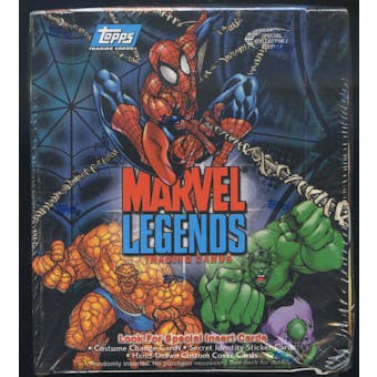 Marvel Legends Trading Cards Box (2001 Topps)