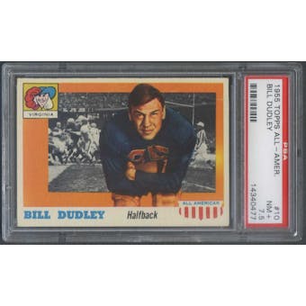 1955 Topps All American Football #10 Bill Dudley PSA 7.5 (NM+) *0477