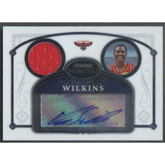 2006/07 Bowman Sterling #34 Dominique Wilkins Jersey Auto