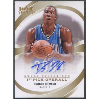 2008/09 Hot Prospects #SSDH Dwight Howard Sweet Selections Auto #13/25