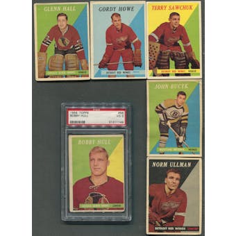 1958/59 Topps Hockey Complete Set (VG-EX)