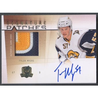 2009/10 The Cup #SPTM Tyler Myers Rookie Signature Patch Auto #18/75