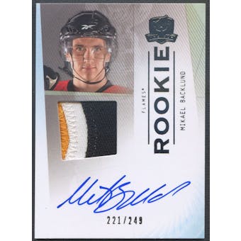 2009/10 The Cup #143 Mikael Backlund Rookie Patch Auto #221/249